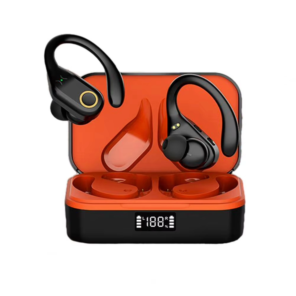 Bluetooth-compatible Wireless Earbuds with Charging Case Intelligent Noise Cancellation Compact Size Portable Low Latency Earpho