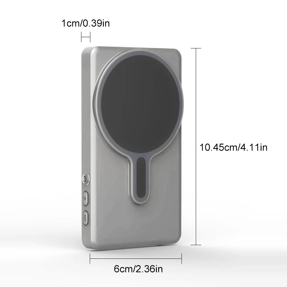 Wireless Monitor Screen Wireless Connection Selfie Monitor Screen Lightweight Magnetic Mount Back Screen for Vlog Live Stream