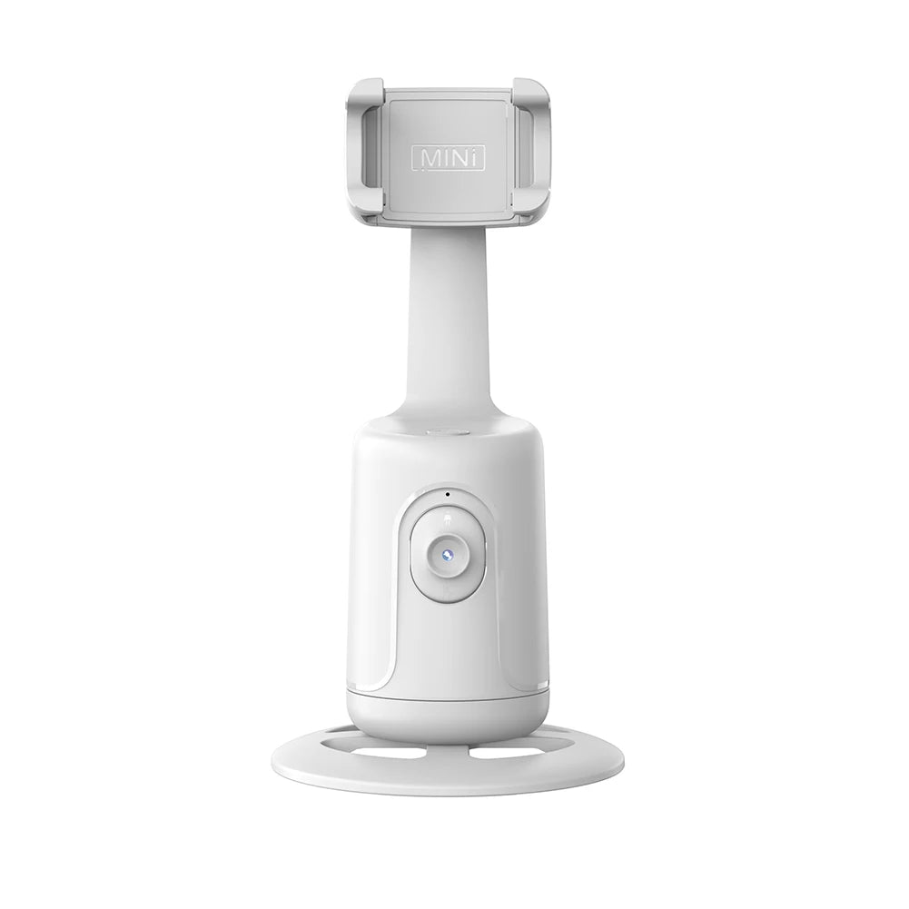 360° AI Smart Tracking Gimbal Stabilizer | Auto Face Recognition & Follow Mode | Handheld Selfie Stick for Smartphones