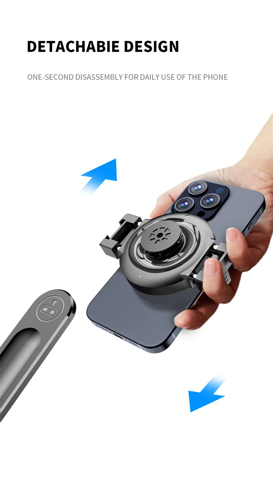 FANGTUOSI 2025 New Magnetic Selfie Stick Tripod with Remote For Cellphone For iPhone 14 13 12 Pro Max For HUAWEI XIAOMI SAMSUNG