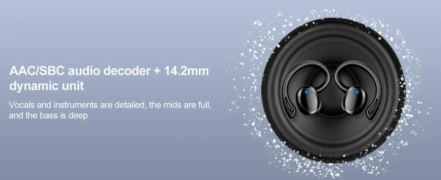 Wireless Bluetooth 5.3 Earbuds – Noise Cancelling, IP7, 40H Playtime
