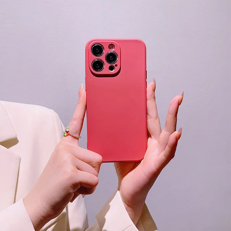 2023 New for Apple iphone 15 promax phone case iPhone 14 phone 13/12/11/X liquid silicon phone Accessories for iphone 15 Case