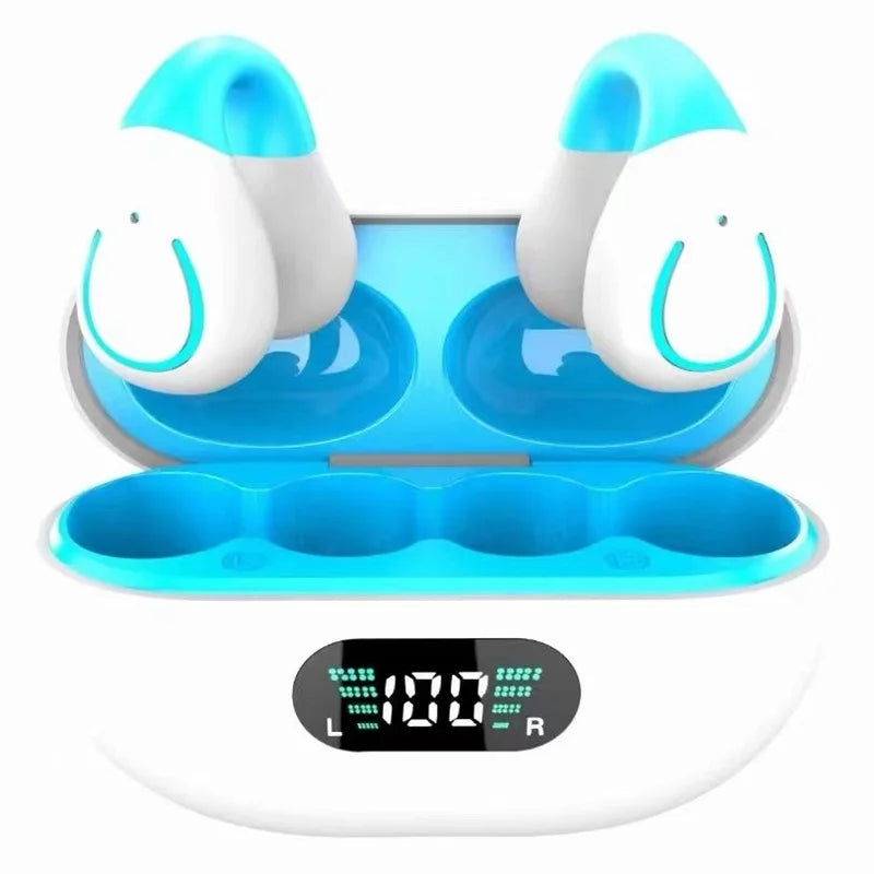 GreatWall Bluetooth 5.3 Wireless Earbuds – Low-Latency, HD Sound, Sports & Workout Headphones with Long Battery Life