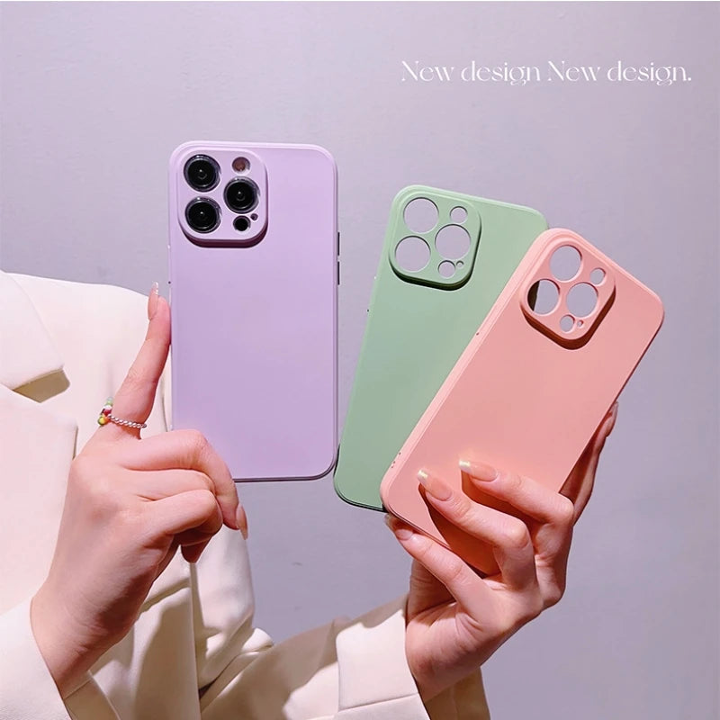 2023 New for Apple iphone 15 promax phone case iPhone 14 phone 13/12/11/X liquid silicon phone Accessories for iphone 15 Case