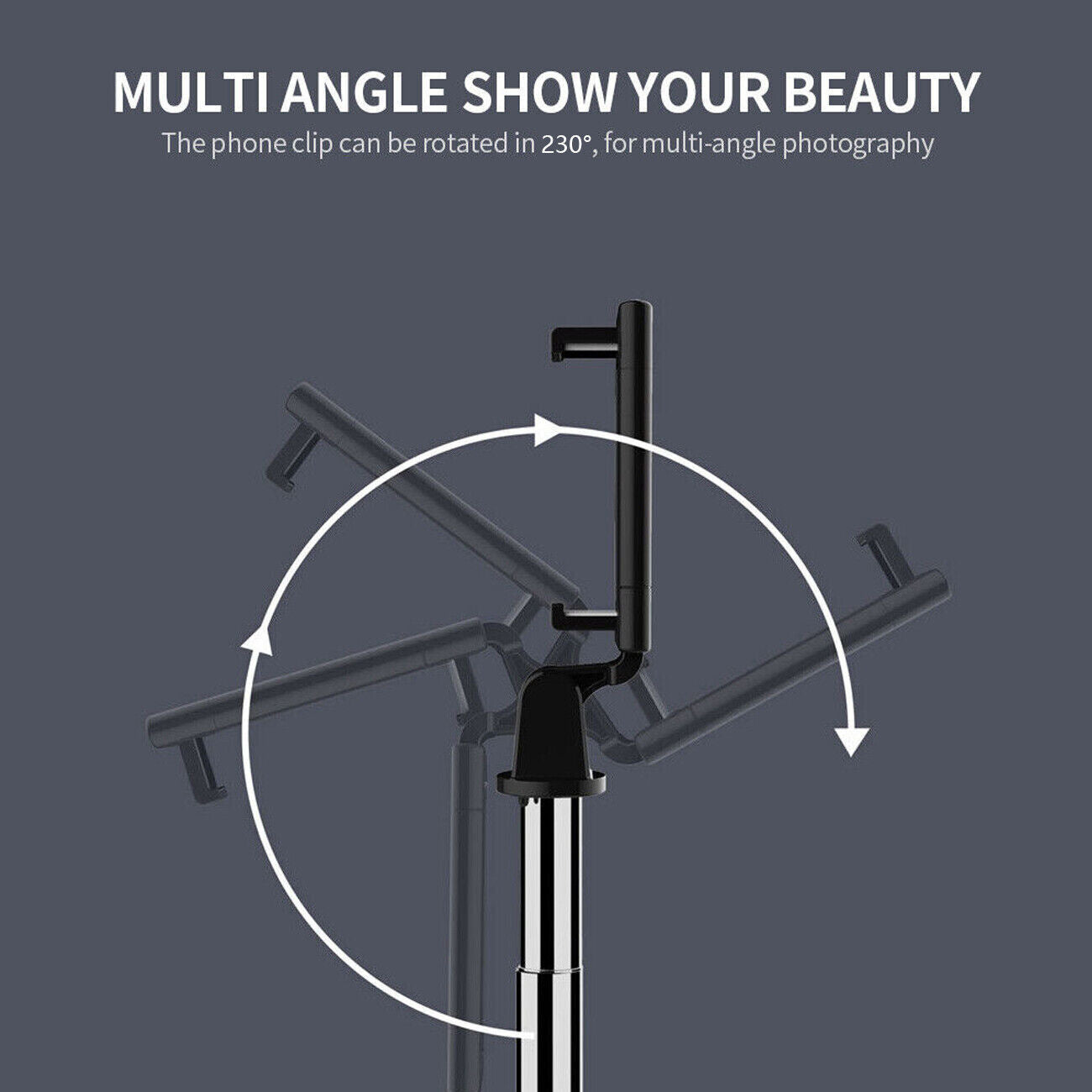 3-in-1 Universal Selfe Sick Tripod Stand For Cell Phone With Bluetooth Remote