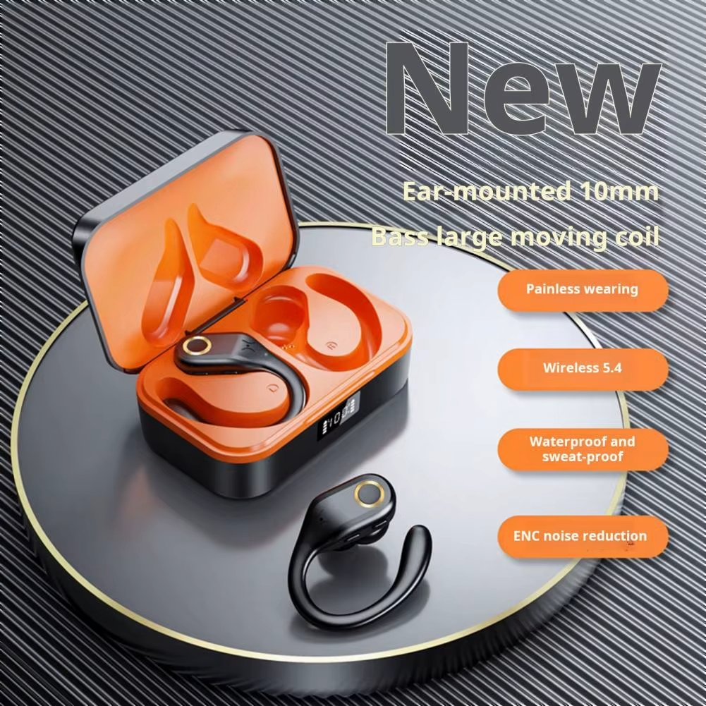 Bluetooth-compatible Wireless Earbuds with Charging Case Intelligent Noise Cancellation Compact Size Portable Low Latency Earpho