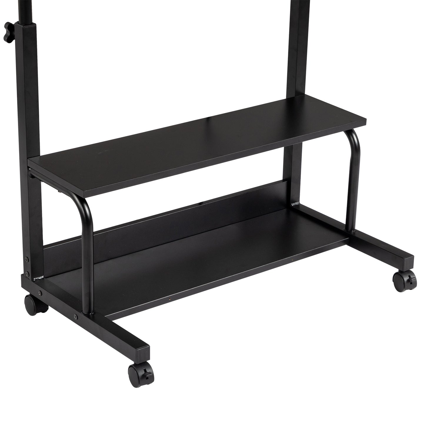Adjustable Computer Desk with Charging Ports