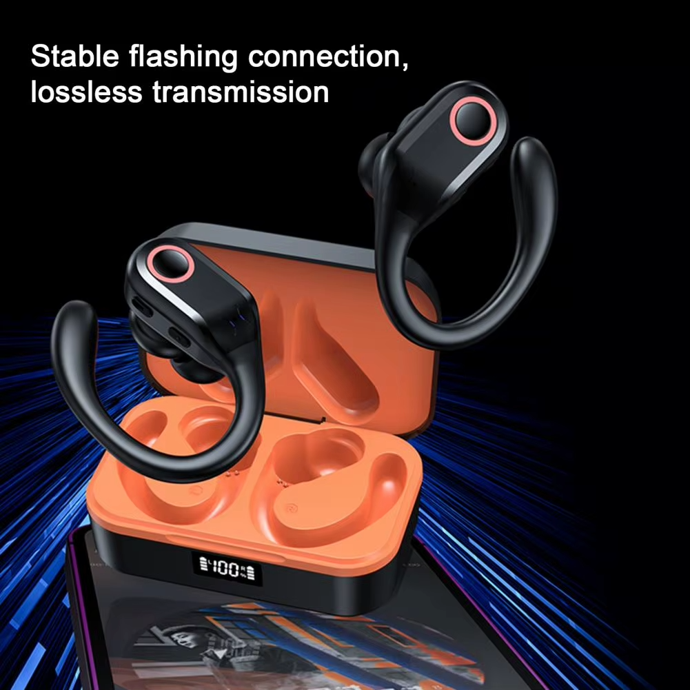 Bluetooth-compatible Wireless Earbuds with Charging Case Intelligent Noise Cancellation Compact Size Portable Low Latency Earpho