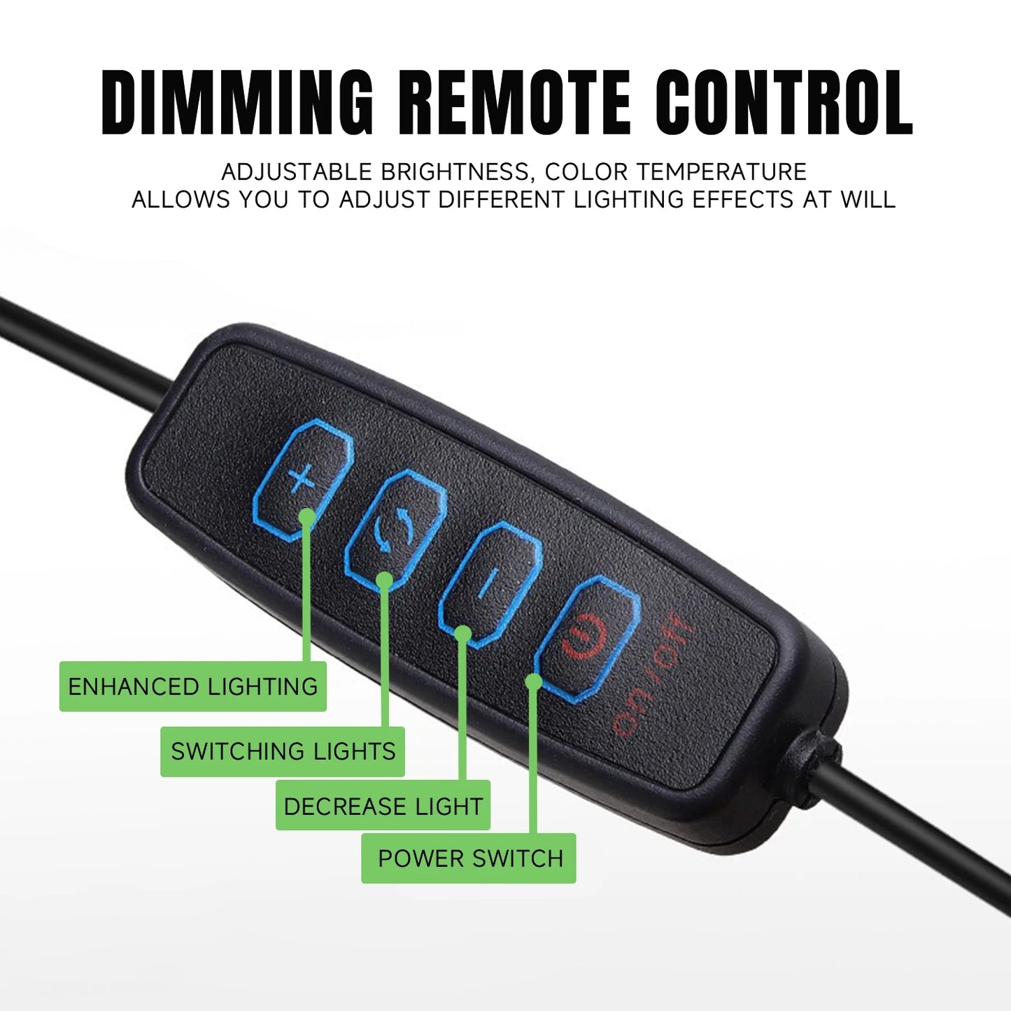 LED Selfie Ring Lighting Photographic double mobile phone stand Live TK platform multi-function photo with lighting stand