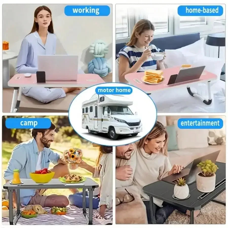 Folding Lap Desk for Bed & Sofa