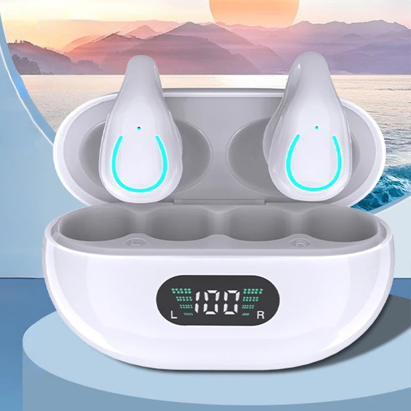 GreatWall Bluetooth 5.3 Wireless Earbuds – Low-Latency, HD Sound, Sports & Workout Headphones with Long Battery Life