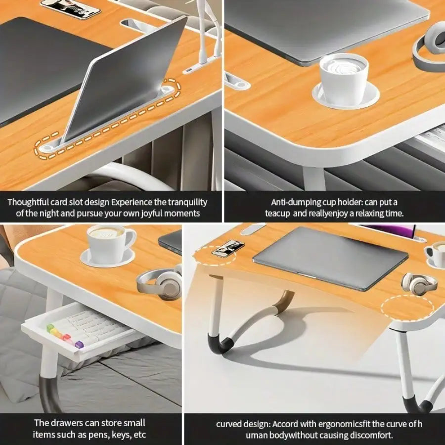 Folding Lap Desk for Bed & Sofa