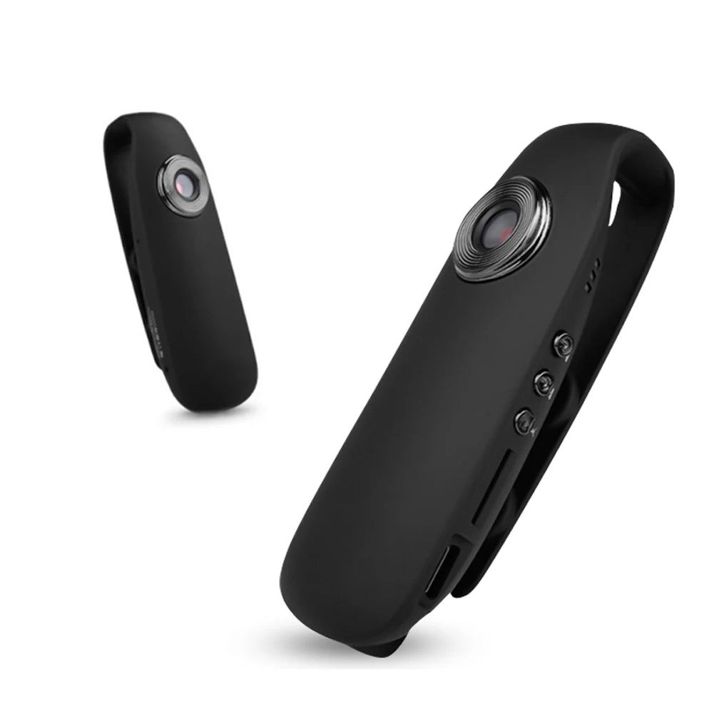 HD Mini Body Camera with Motion Detection | Cycling Video Recorder | Portable Law Enforcement Cam | High-Speed Pocket Body Cam