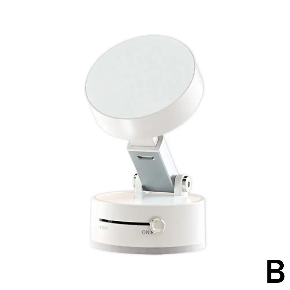 Vacuum Suction Cup Magnetic Car Phone Holder Double-Sided Foldable Magnetic Auto Phone Bracket For Car Interior Accessories