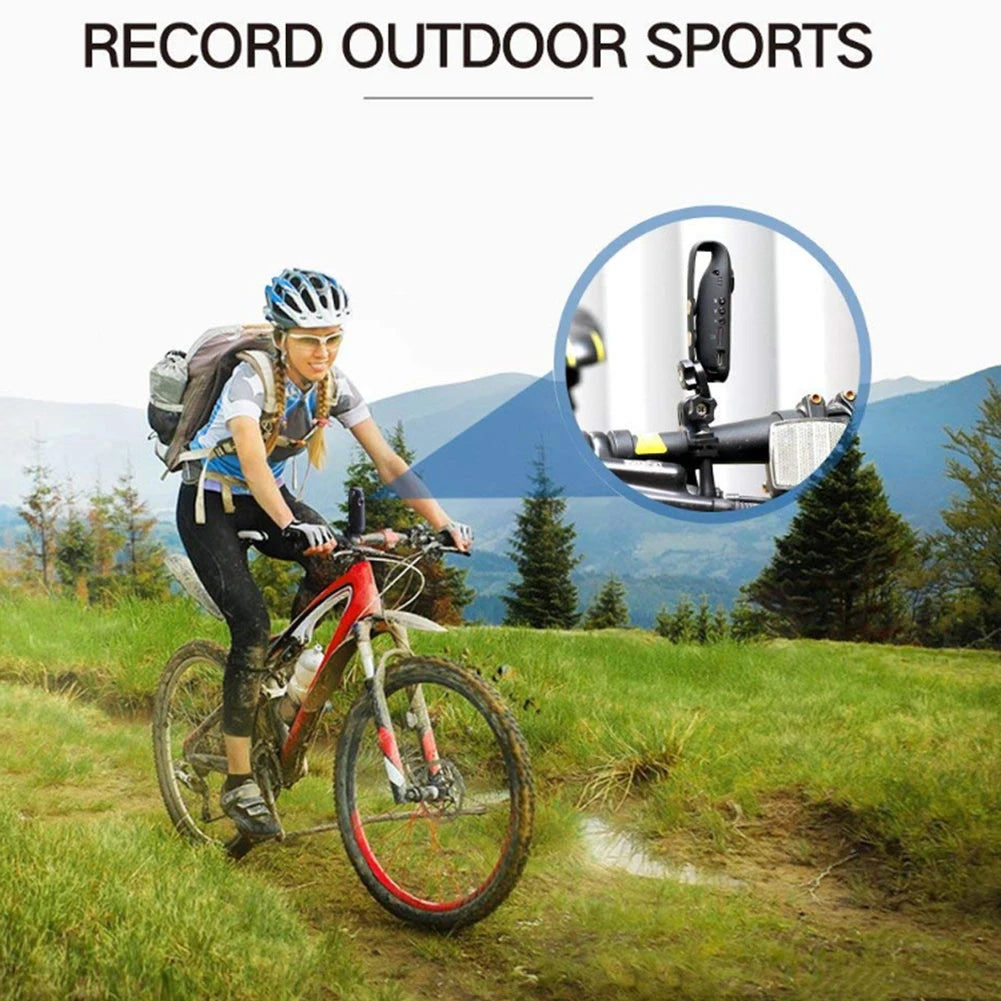 HD Mini Body Camera with Motion Detection | Cycling Video Recorder | Portable Law Enforcement Cam | High-Speed Pocket Body Cam