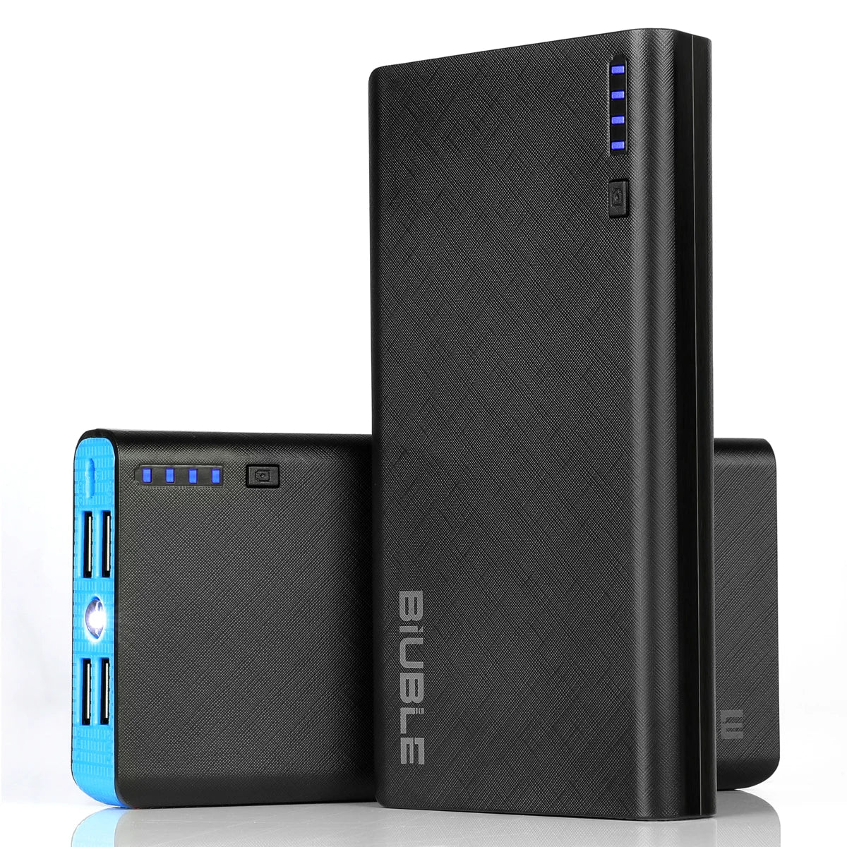 Super Fast Charging 15000mAh High Capacity Power Bank Battery 4USB Power Bank For Iphone Samsung Huawei