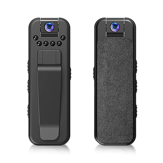 HD 1080P Mini Camera WiFi Infrared Night Vision Police Body Cam with Back Clip Miniature Camcorder Video Surveillance Camcorder