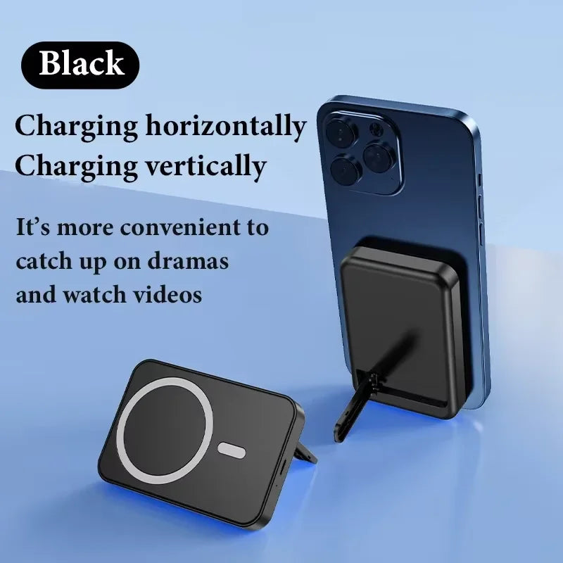 Magnetic Power Bank for IPhone 12 13 14 15 for Magsafe Powerbank Portable Wireless Charger Auxiliary External Spare Battery Pack