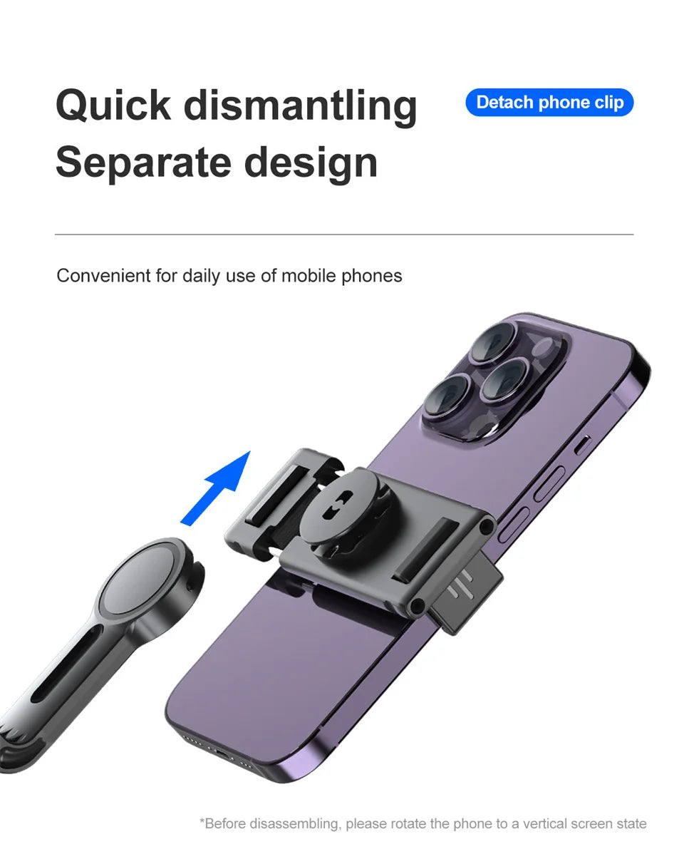 Face Tracking Gimbal tripod 360 Rotation 1.5M selfie stick and Light Stabilizer Selfie Desktop for Tiktok Smartphone