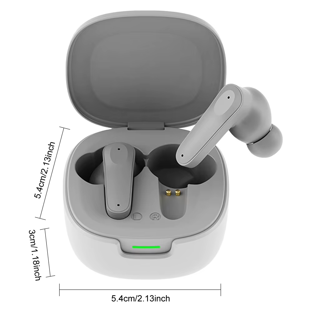 Intelligent Translator Earbuds Real Time AI Translator Earbuds Bluetooth 5.4 Languages Translation Headphones Wireless Earphones