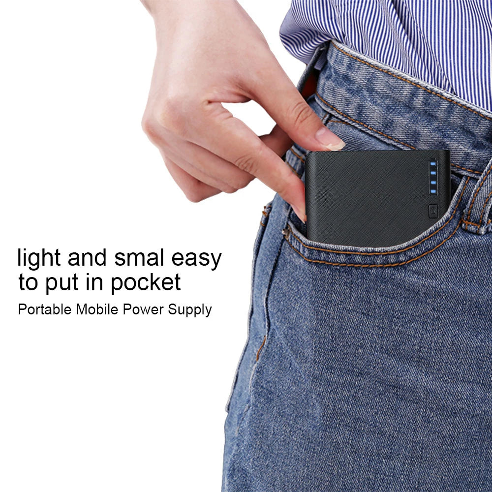 Super Fast Charging 15000mAh High Capacity Power Bank Battery 4USB Power Bank For Iphone Samsung Huawei