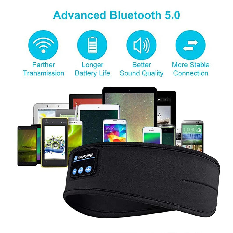 Bluetooth Sports & Sleep Headband Headphones
