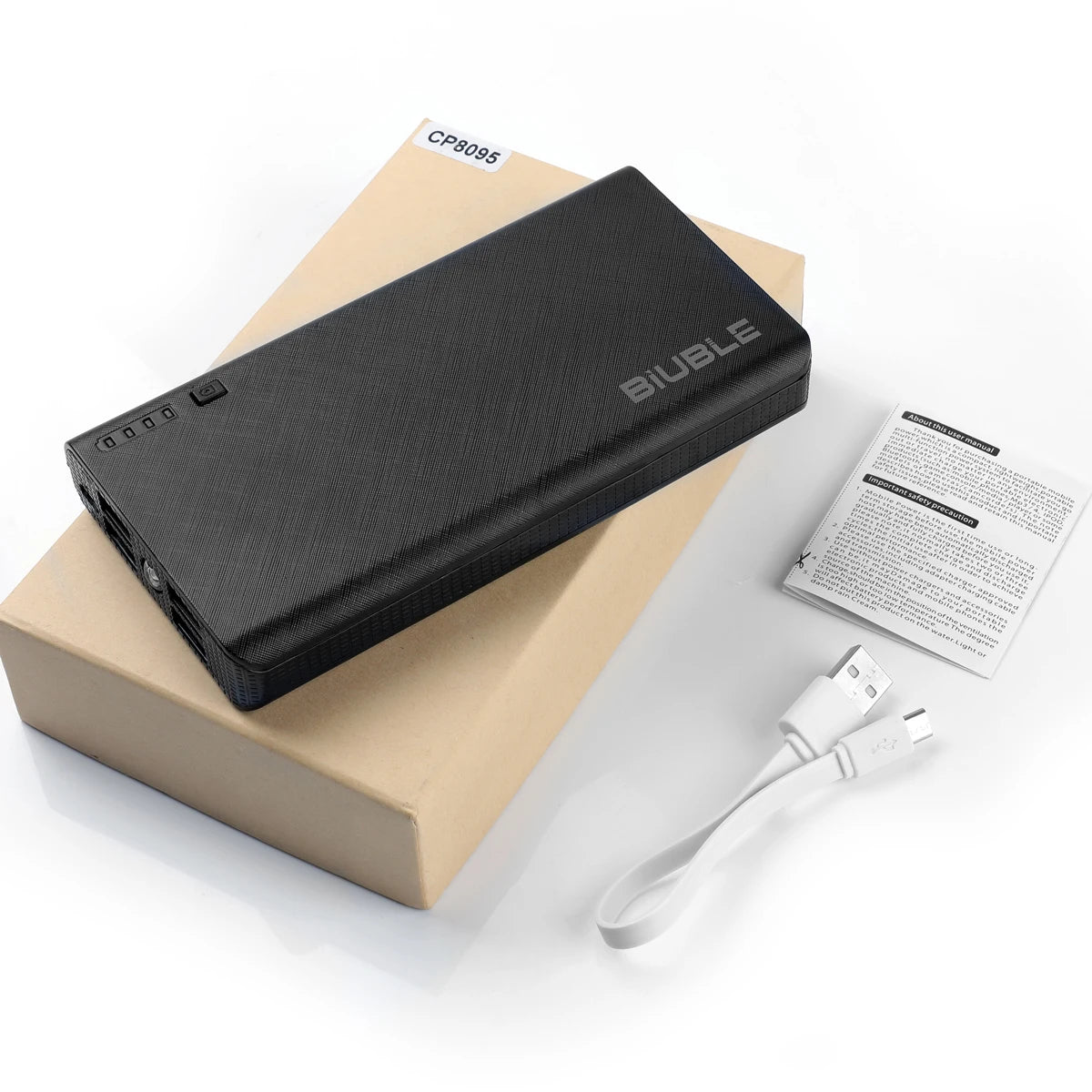 Super Fast Charging 15000mAh High Capacity Power Bank Battery 4USB Power Bank For Iphone Samsung Huawei