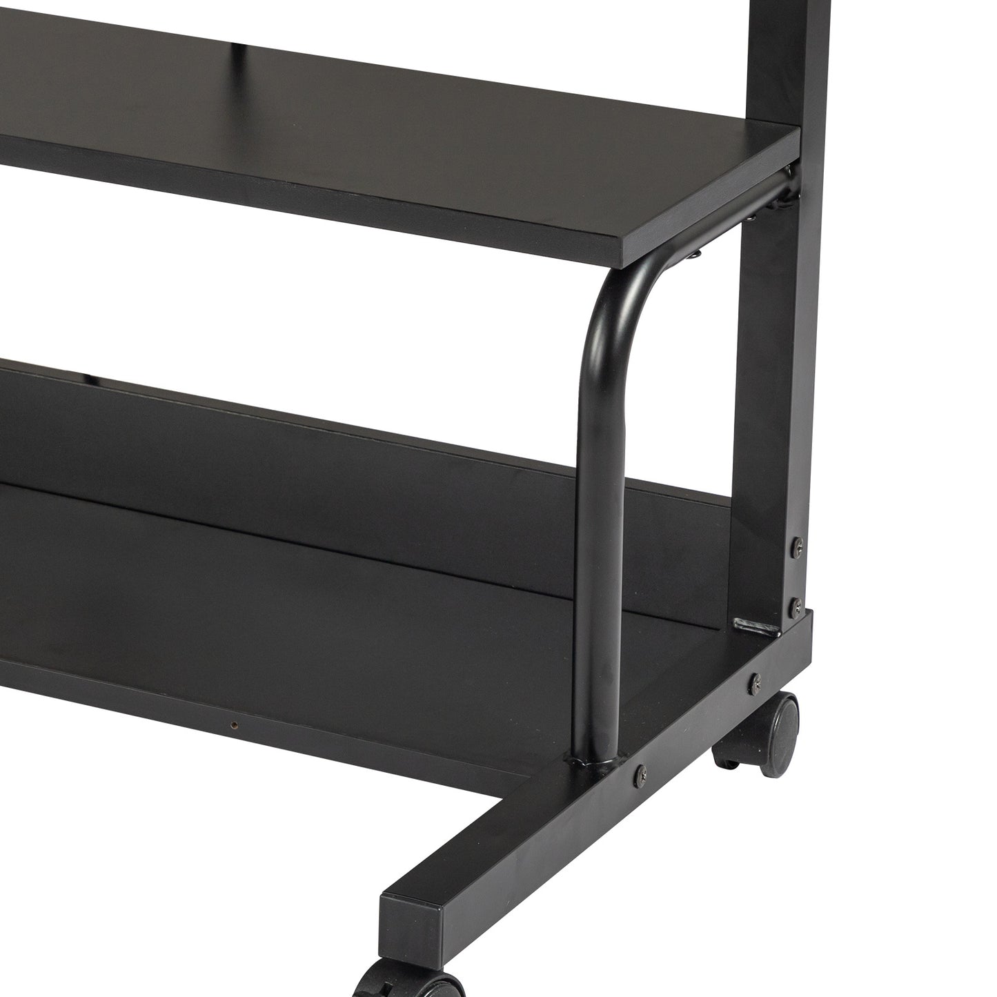 Adjustable Computer Desk with Charging Ports